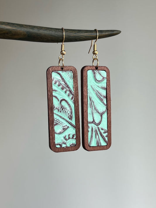 Tibetan-style earrings